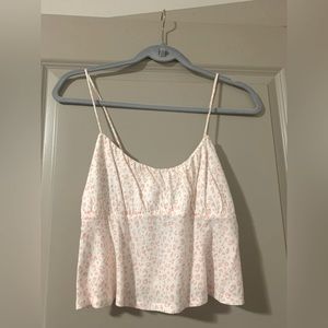 Pacsun Cheetah Print Babydoll Tank Top